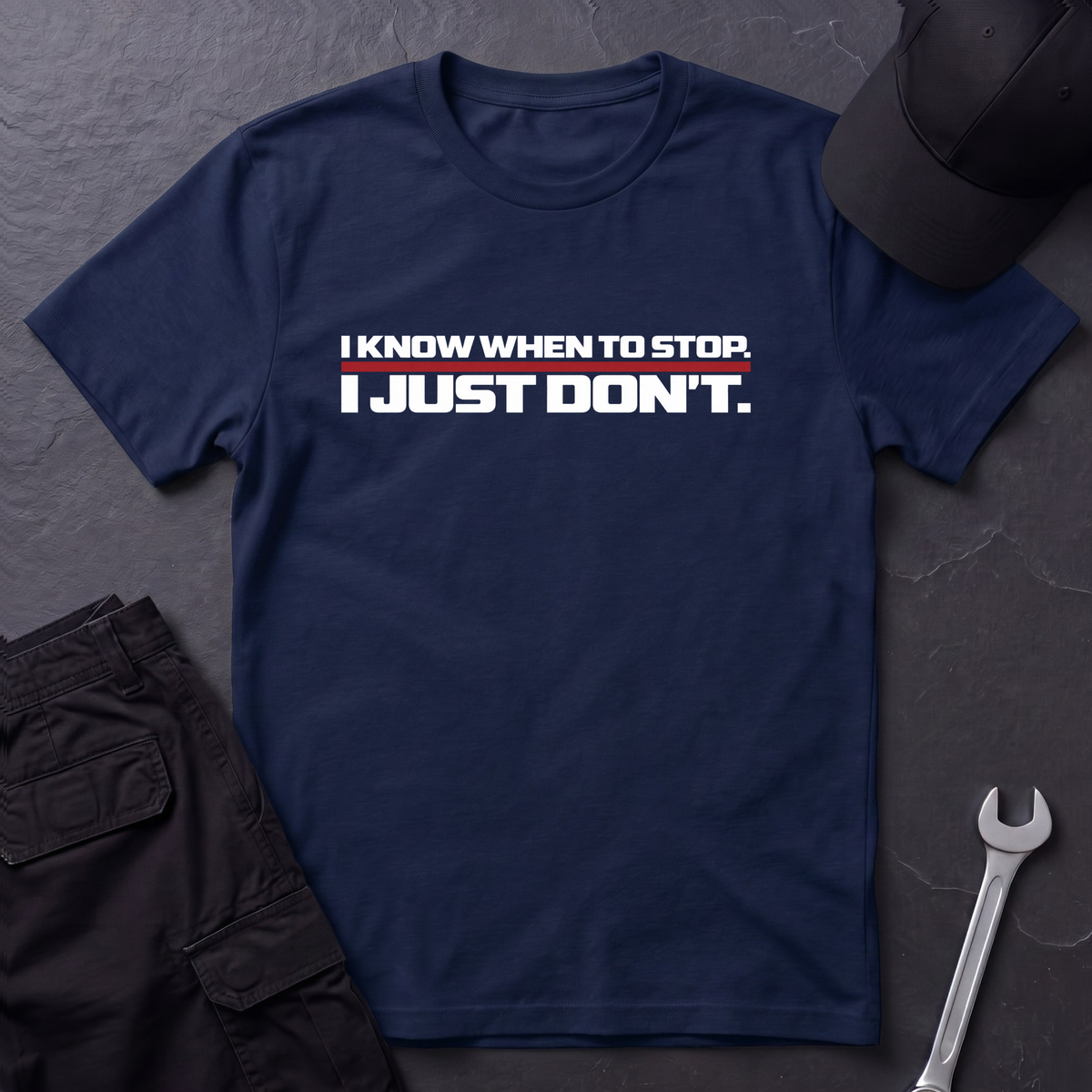 When To Stop T-Shirt