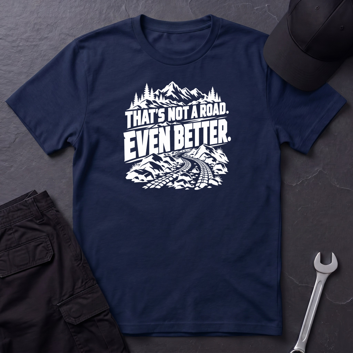 Not A Road  T-Shirt