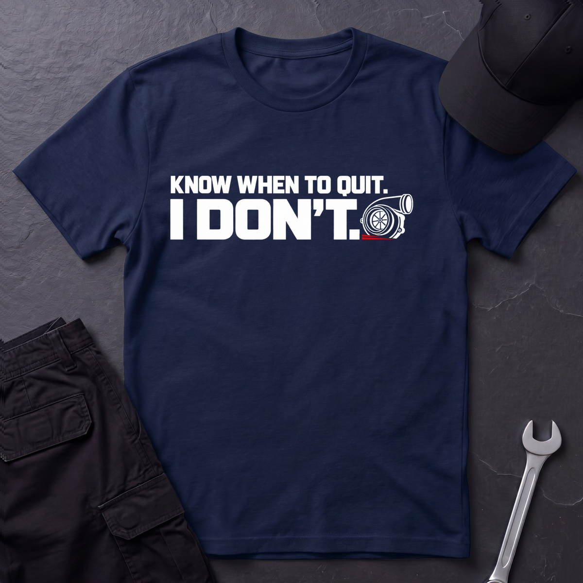 Know When To Quit  T-Shirt