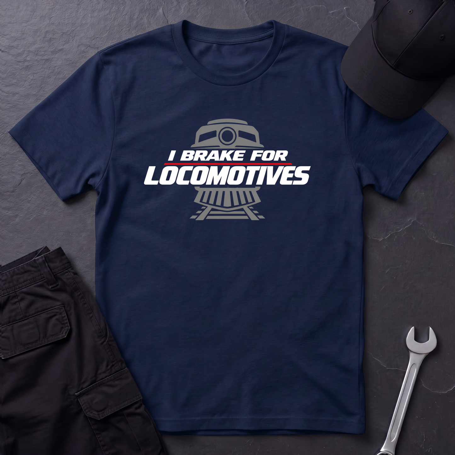 Brake For Locomotives   T-Shirt