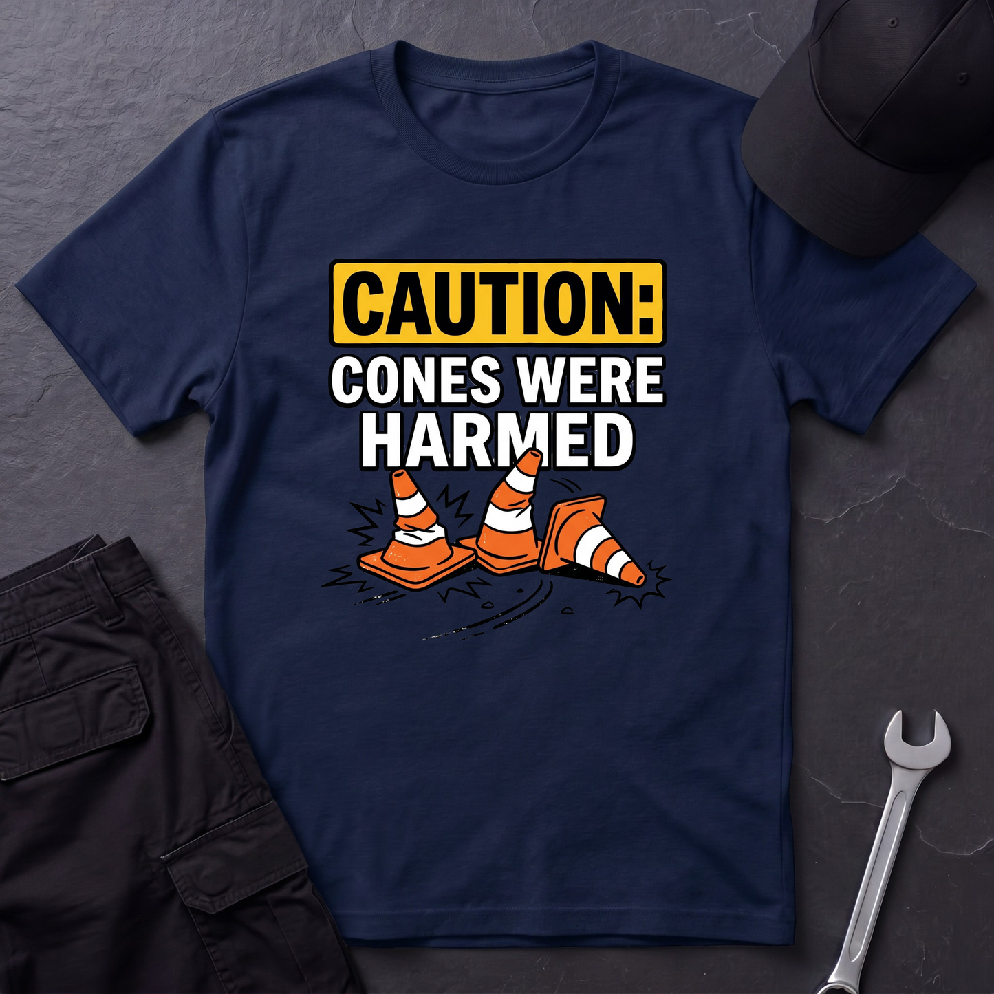 Autocross Cones Harmed  T-Shirt