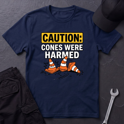 Autocross Cones Harmed  T-Shirt
