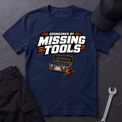 Sponsored By Missing Tools  T-Shirt