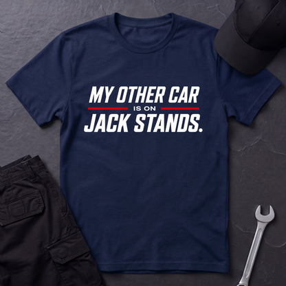 Other Car On Jack Stands  T-Shirt