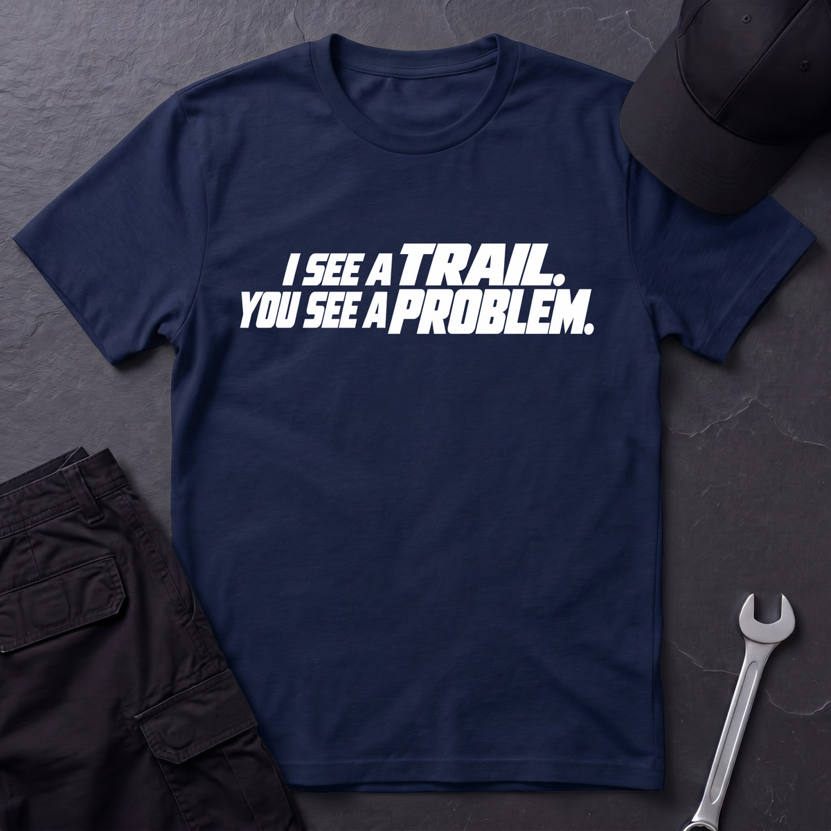 I See A Trail.  T-Shirt