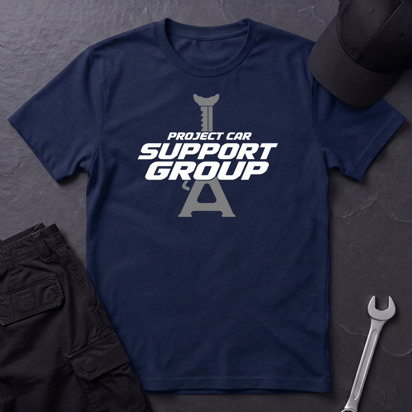 Project Car Support Group   T-Shirt
