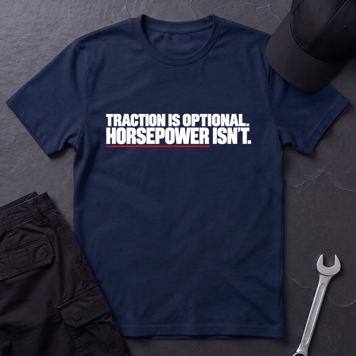 Traction Is Optional.   T-Shirt