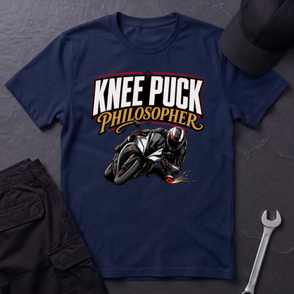 Knee Puck Philosopher  T-Shirt