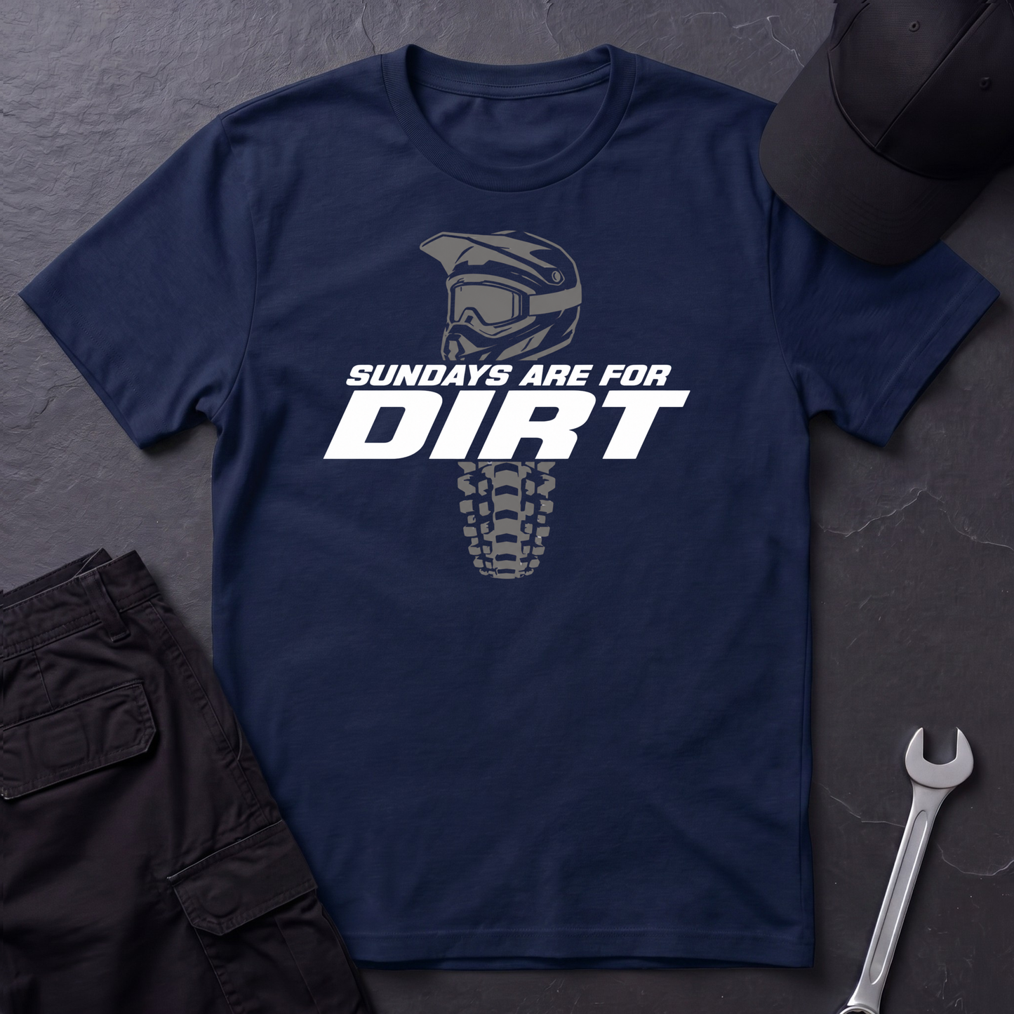 Sundays Are For Dirt   T-Shirt