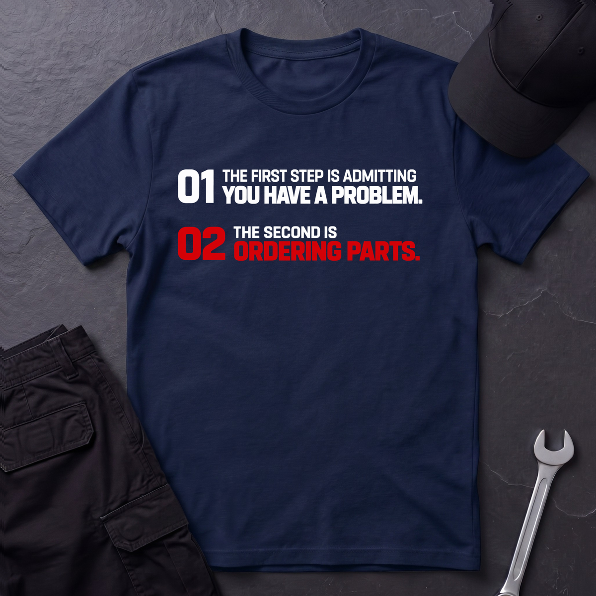The First Step  T-Shirt