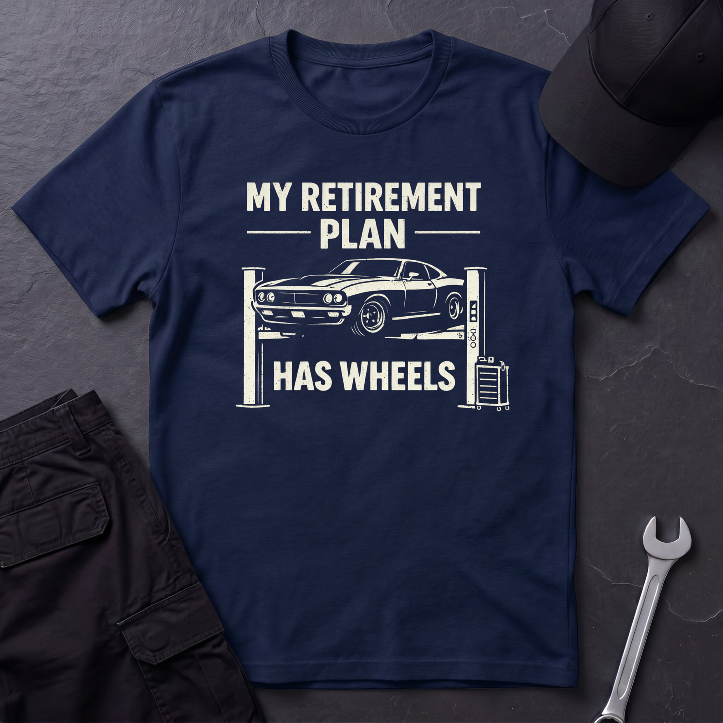 My Retirement Plan Has Wheels  T-Shirt