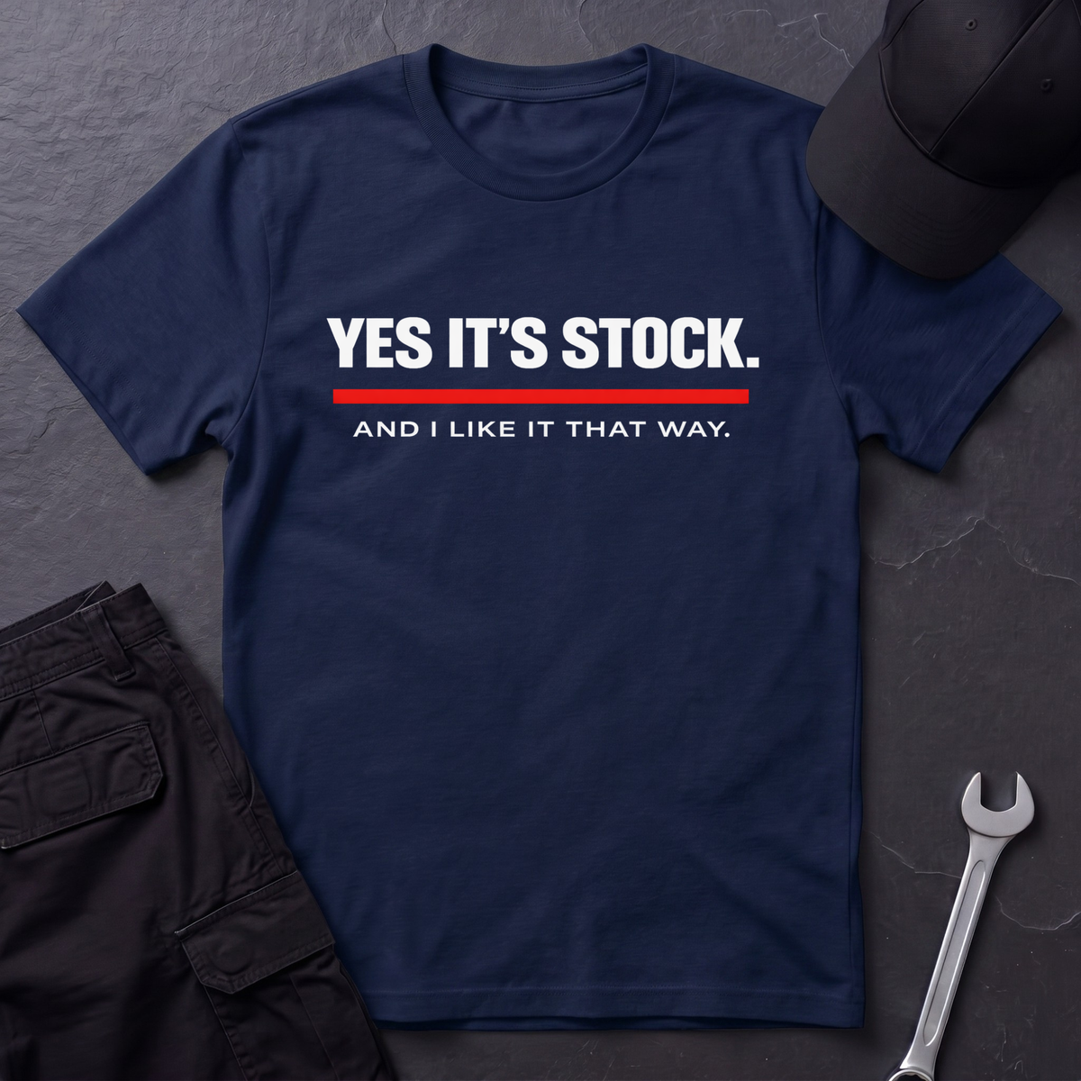 Yes It's Stock  T-Shirt