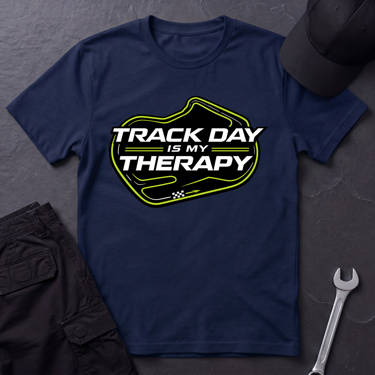 Track Day Therapy  T-Shirt