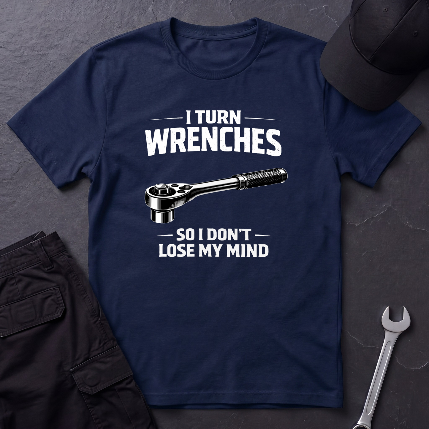 I Turn Wrenches  T-Shirt