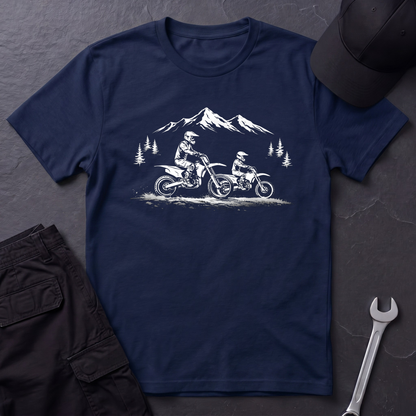 Parent Child Dirtbikes light T-Shirt