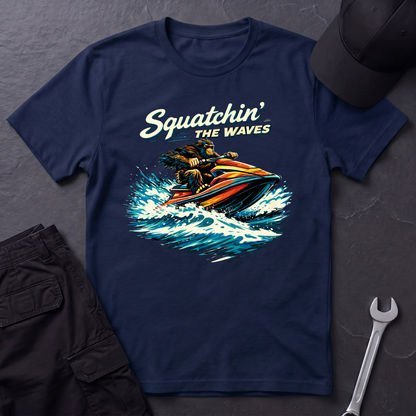 Squatchin' The Waves  T-Shirt