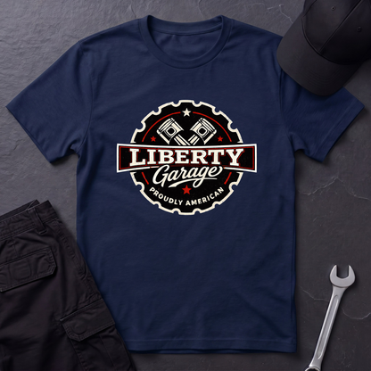Liberty Garage  T-Shirt