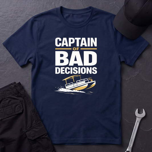 Captain Of Bad Decisions T-Shirt