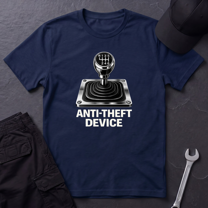 Anti-Theft Device Stickshift T-Shirt