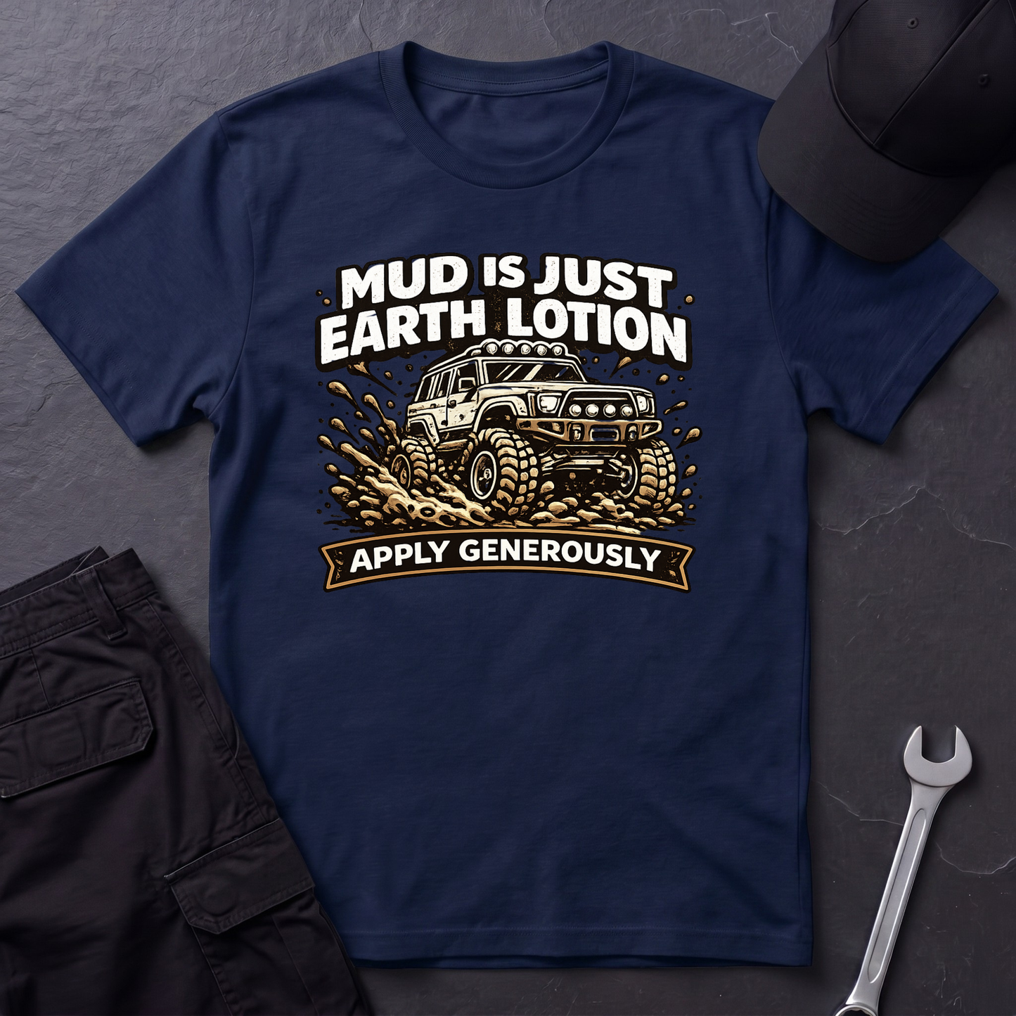 Mud Is Just Earth Lotion  T-Shirt