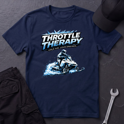 Throttle Therapy Snowmobile  T-Shirt