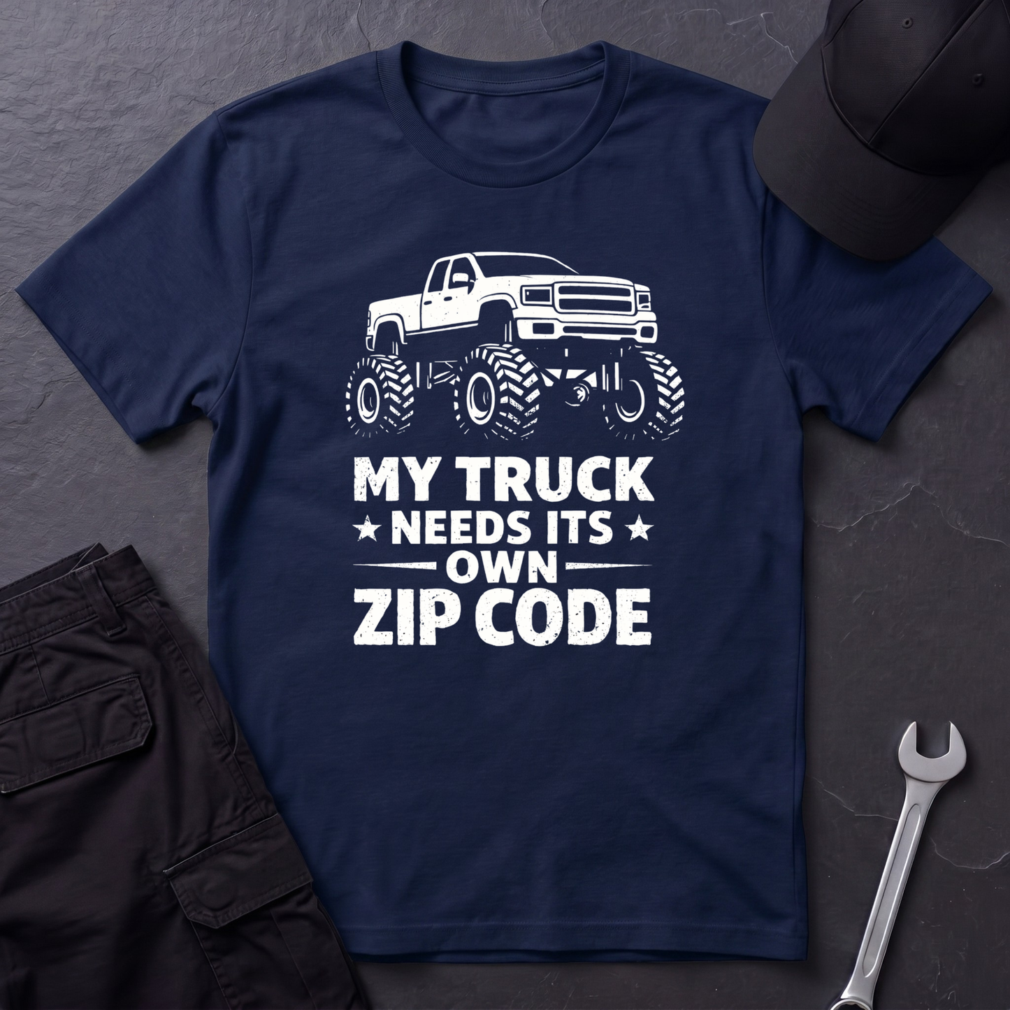 Truck Needs Zip Code  T-Shirt