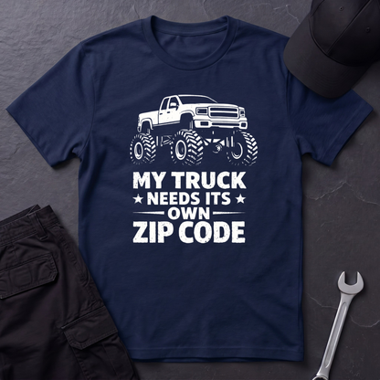 Truck Needs Zip Code  T-Shirt