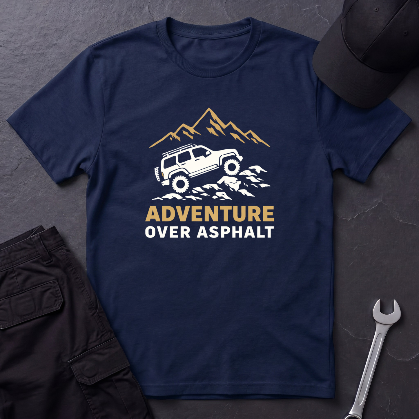 Adventure Over Asphalt T-Shirt