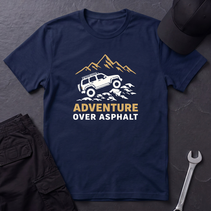 Adventure Over Asphalt T-Shirt