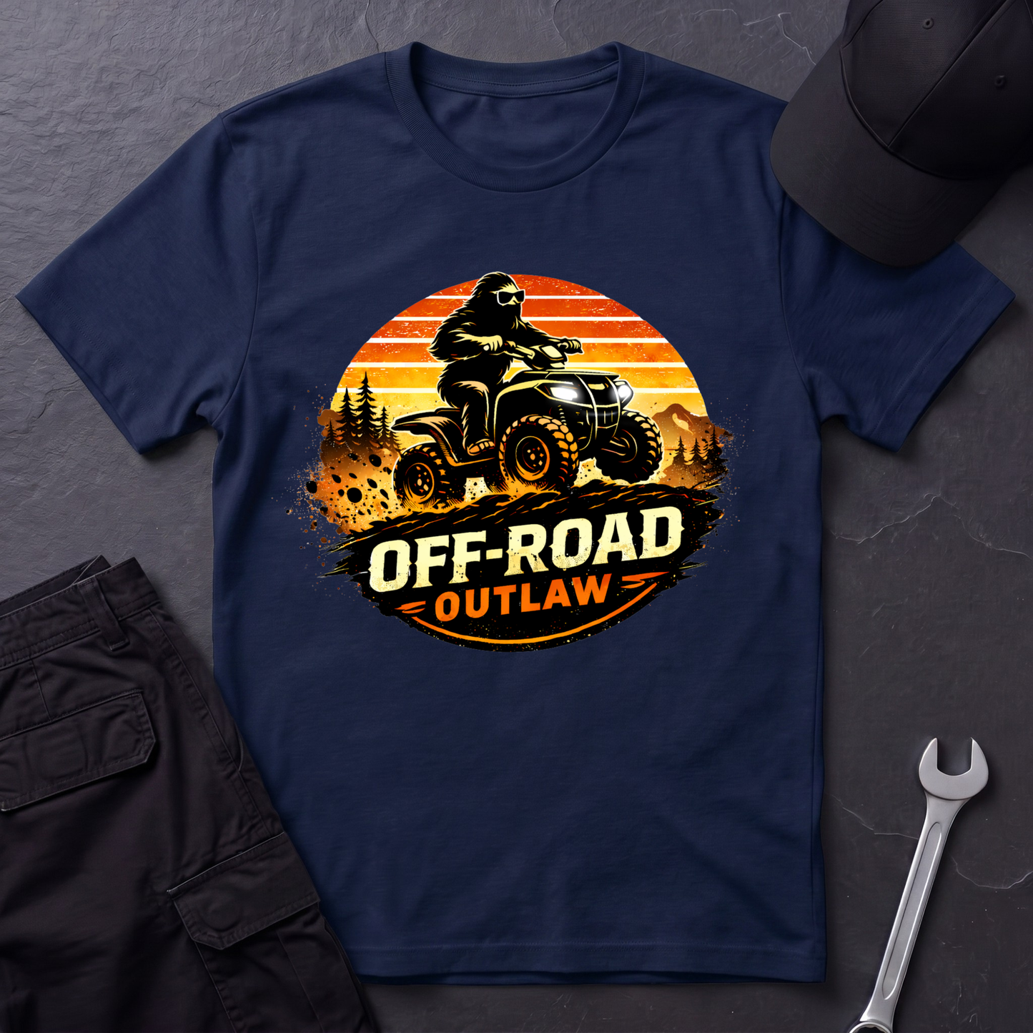 Off Road Outlaw Bigfoot  T-Shirt