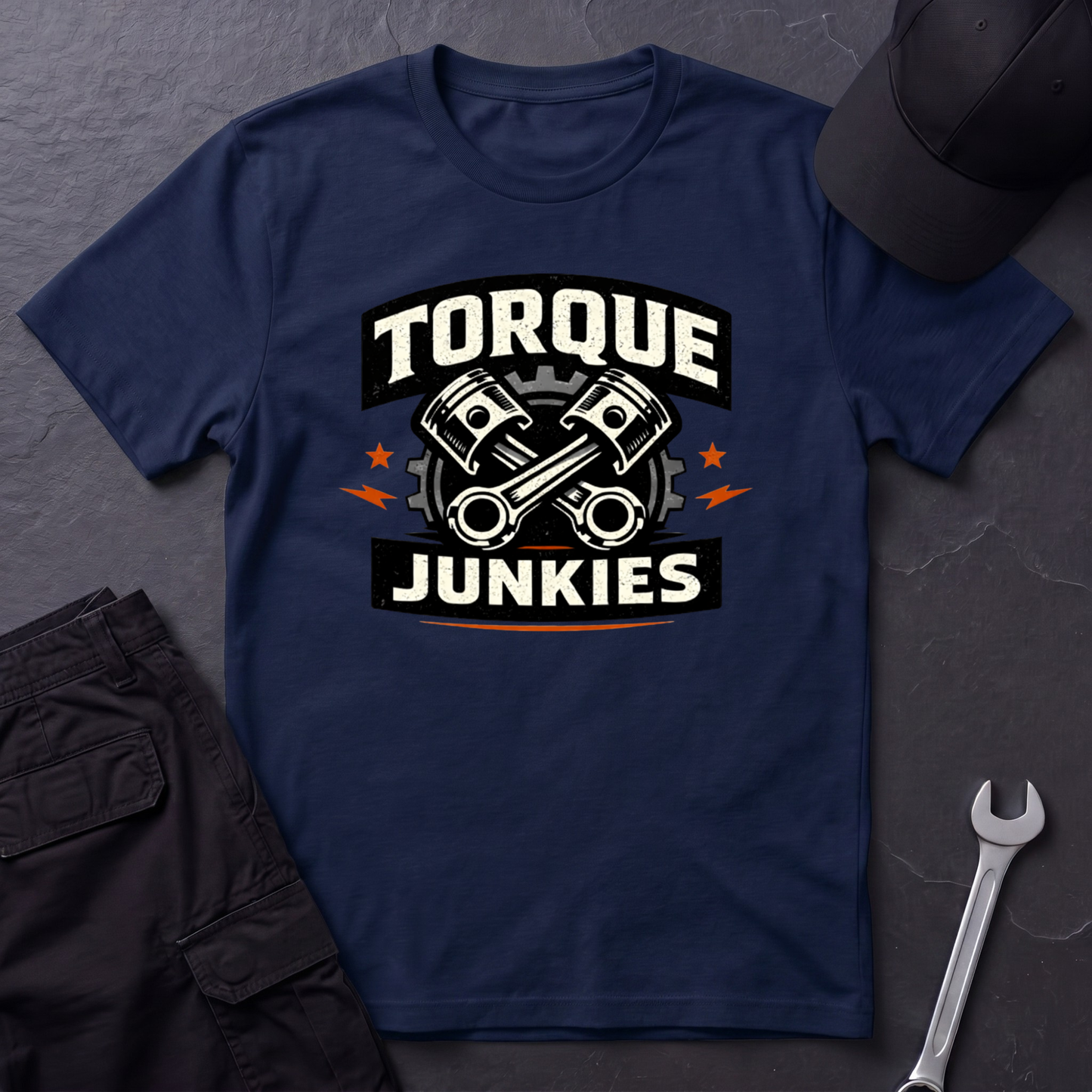 Torque Junkies Pistons  T-Shirt