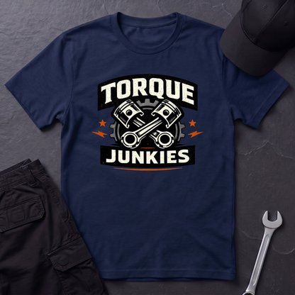 Torque Junkies Pistons  T-Shirt