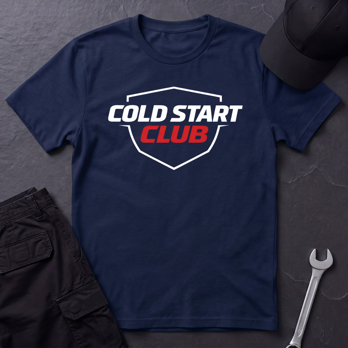 Cold Start Club badge T-Shirt