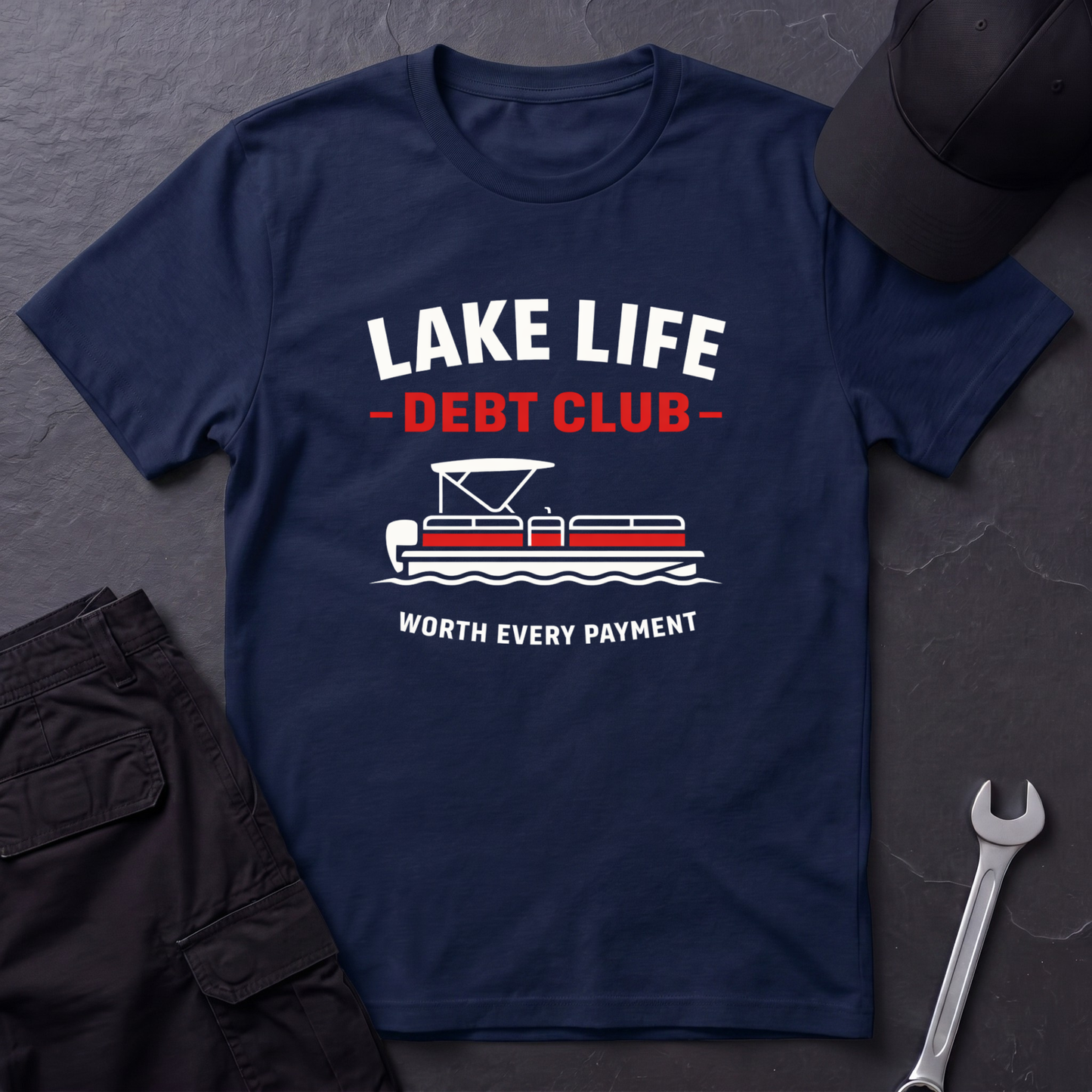 Lake Life Debt Club  T-Shirt