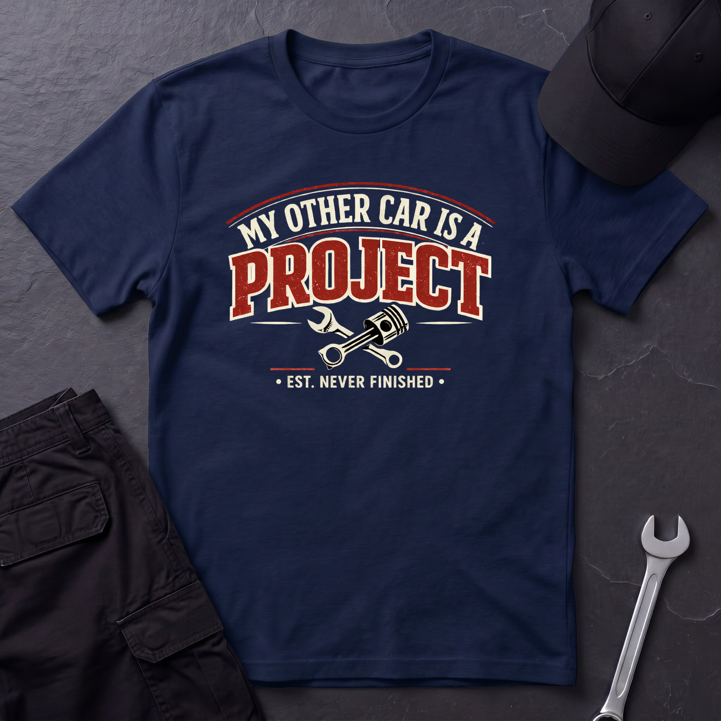My Other Car Is A Project  T-Shirt