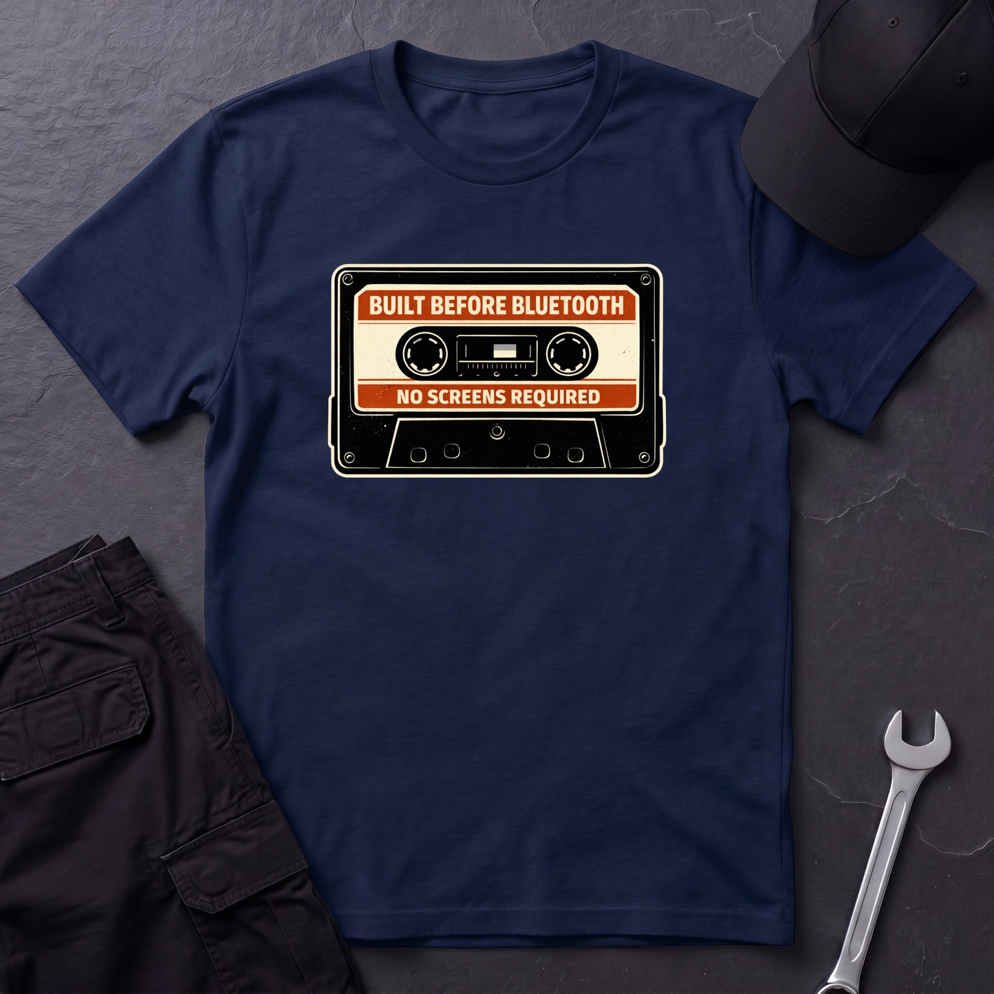 Before Bluetooth Cassette T-Shirt
