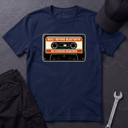 Before Bluetooth Cassette T-Shirt