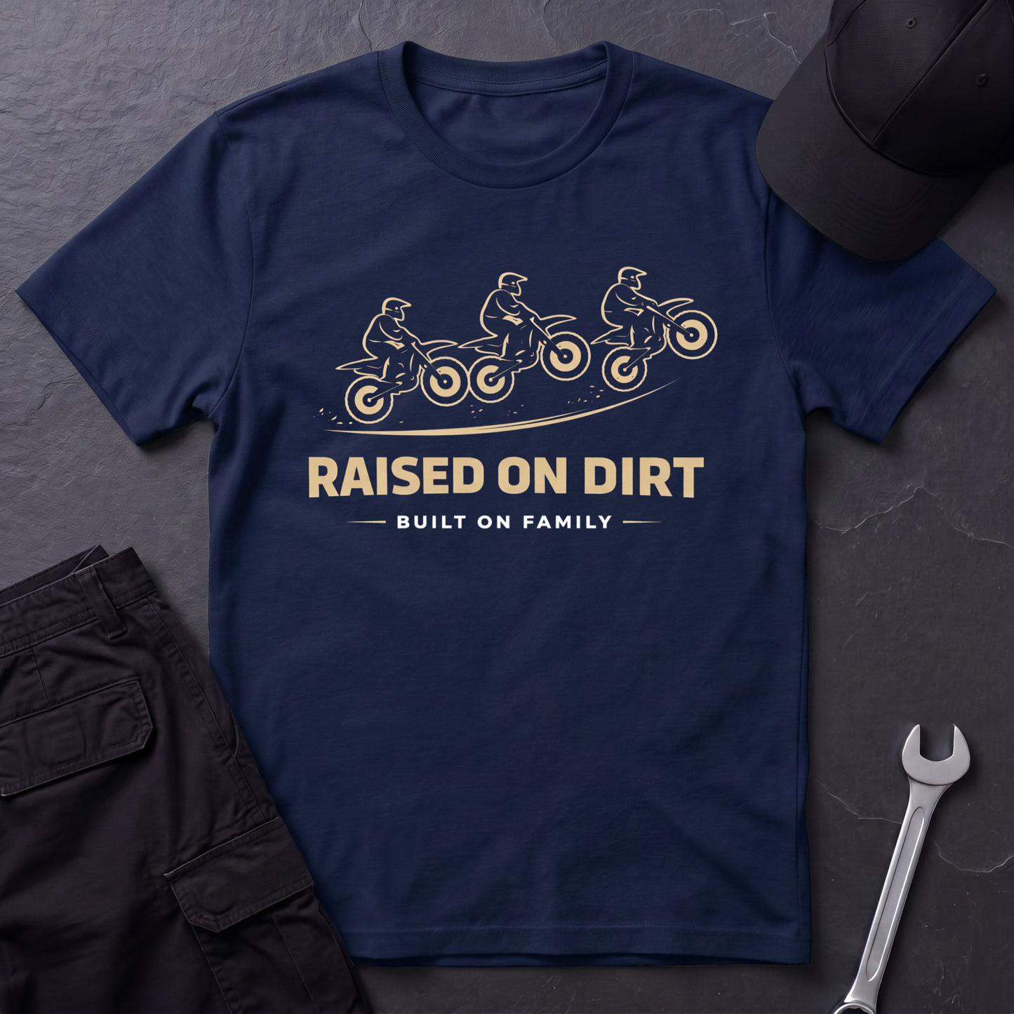 Raised On Dirt  T-Shirt