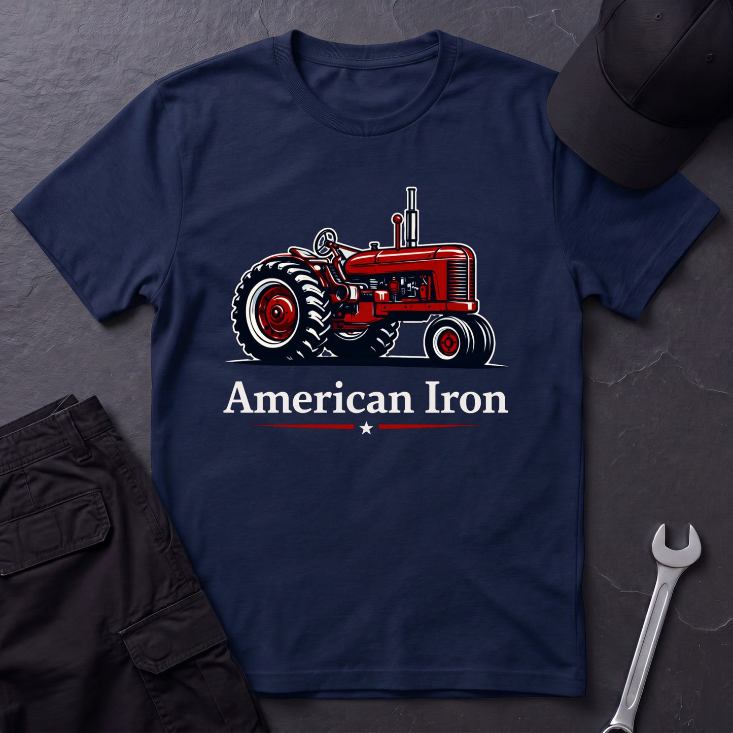American Iron Tractor T-Shirt