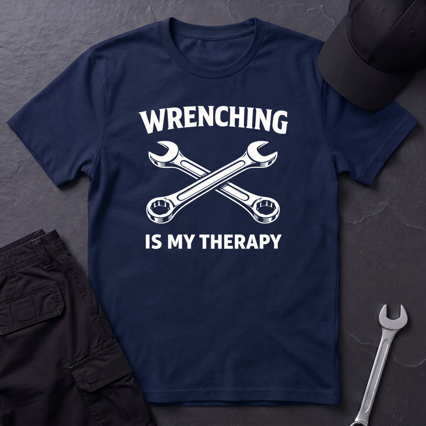 Wrenching Is My Therapy  T-Shirt