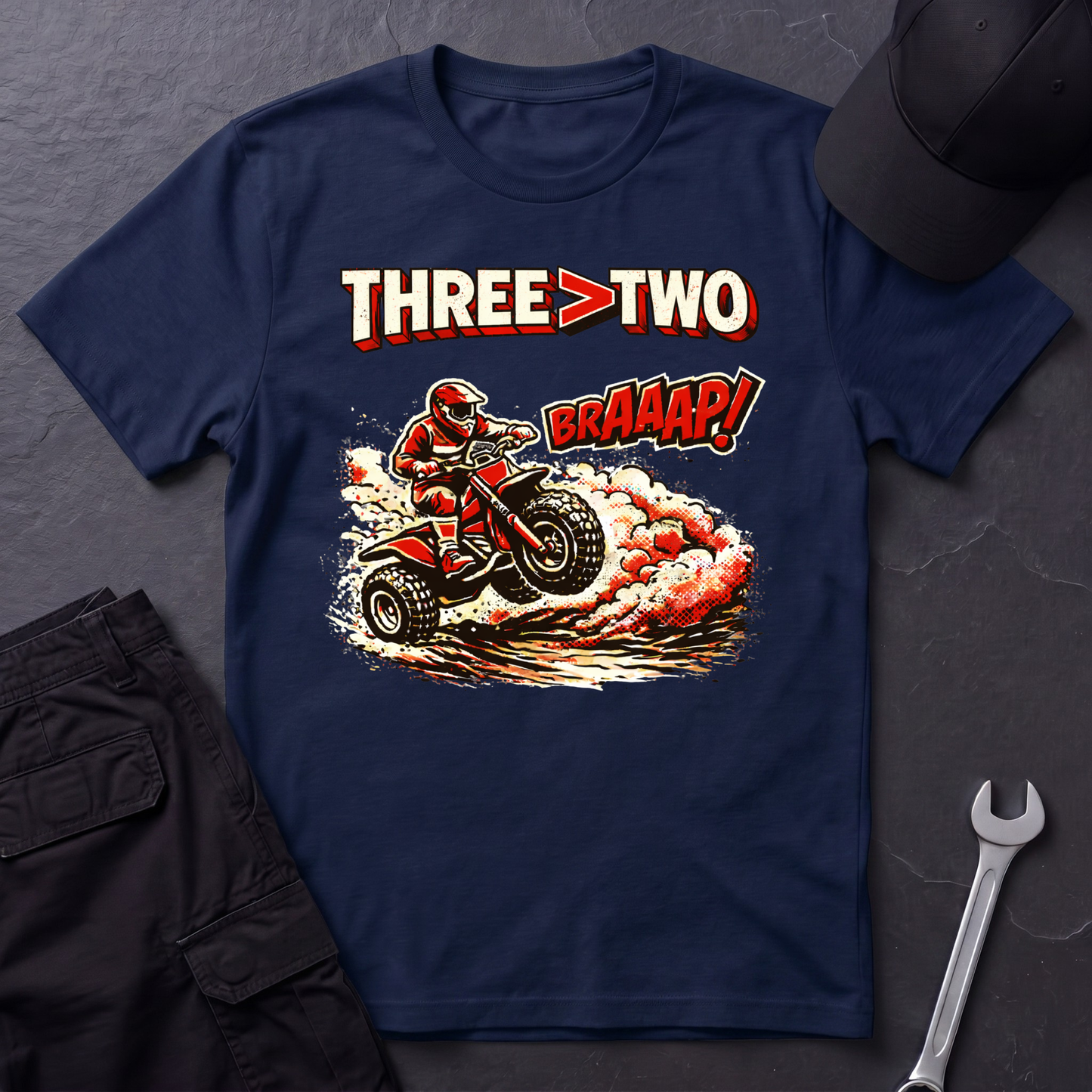 Three > Two  T-Shirt