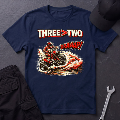 Three > Two  T-Shirt