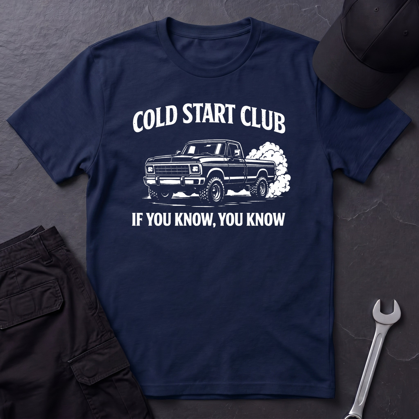 Cold Start Club Truck T-Shirt