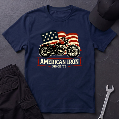 American Iron Motorcycle T-Shirt