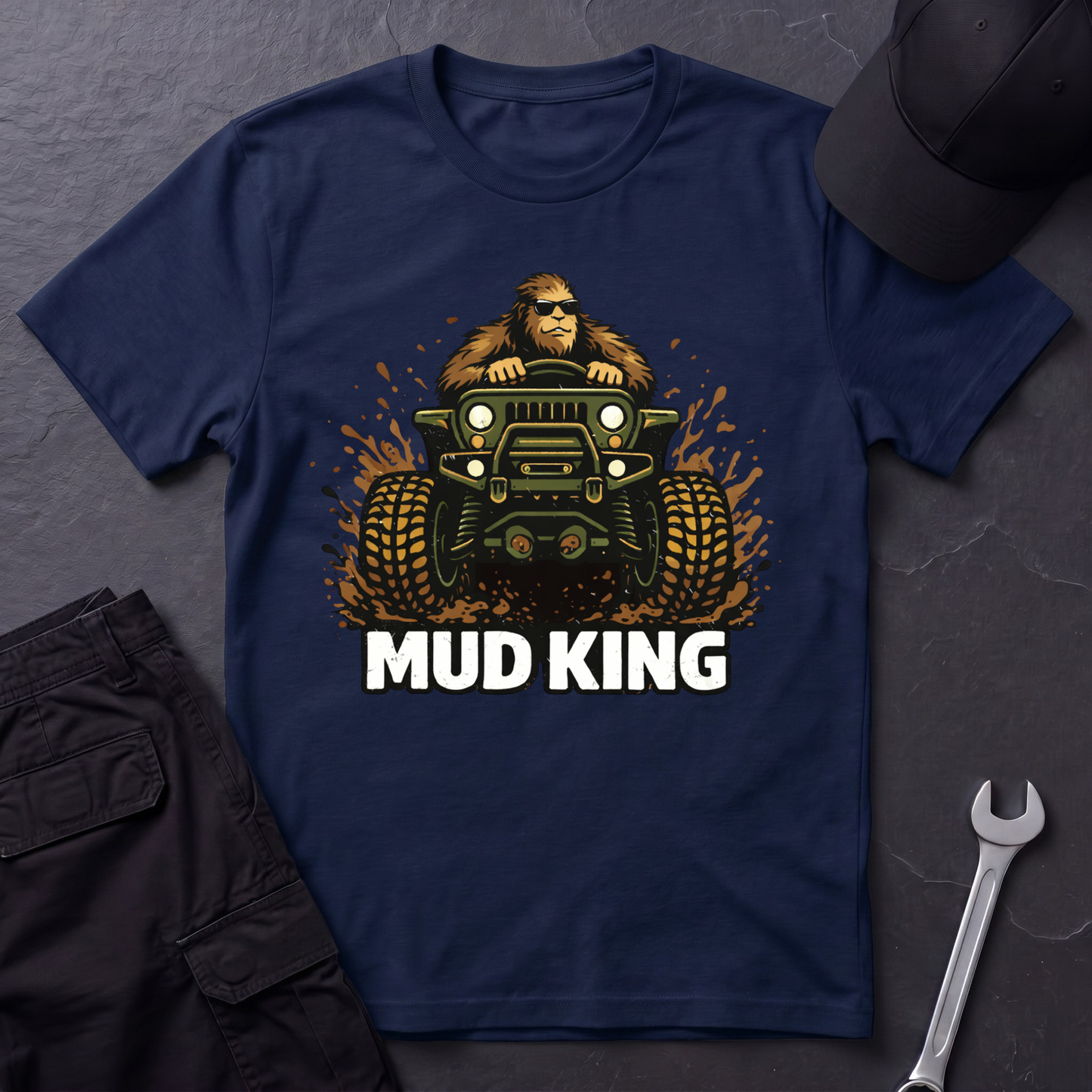 Mud King Bigfoot  T-Shirt