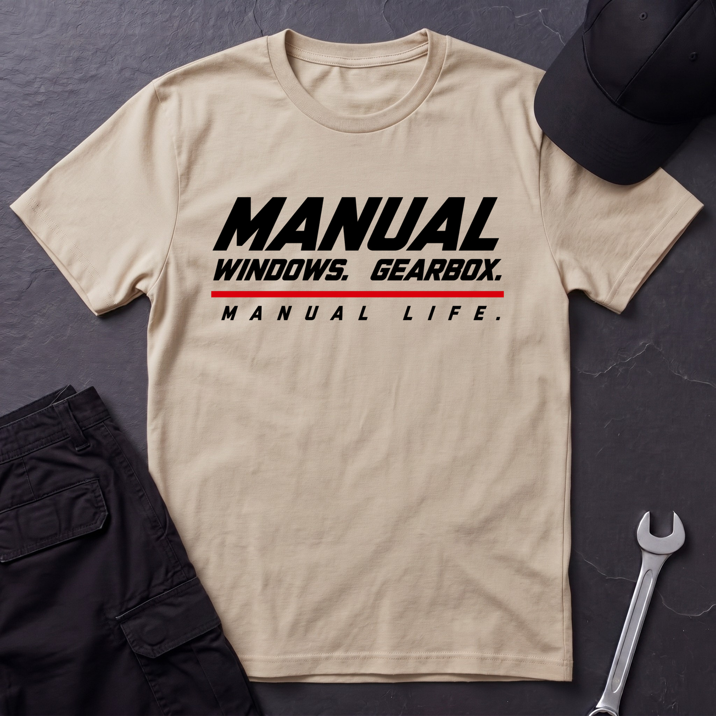 Manual Life.   T-Shirt