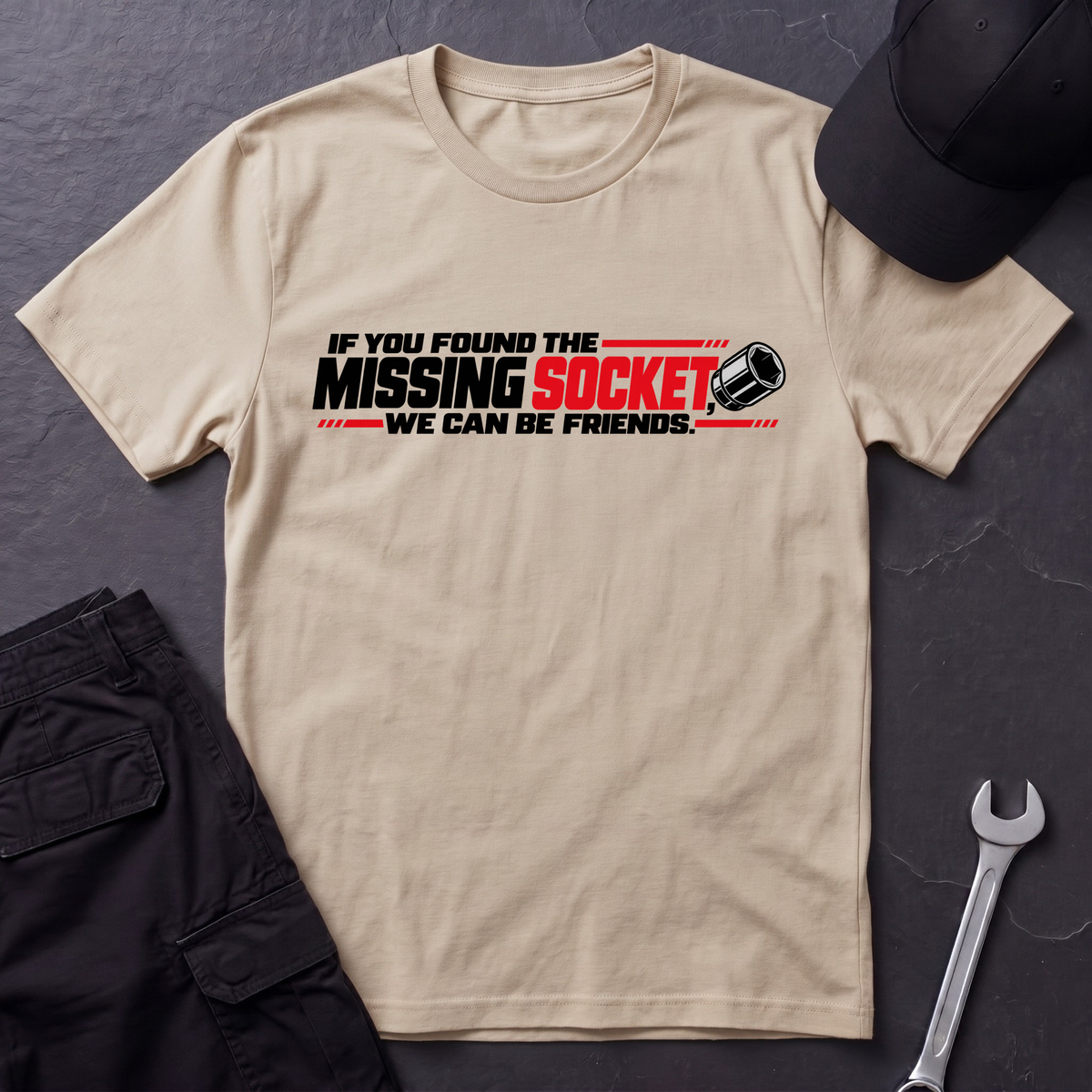 Missing Socket   T-Shirt
