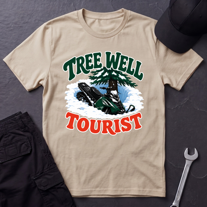 Tree Well Tourist  T-Shirt