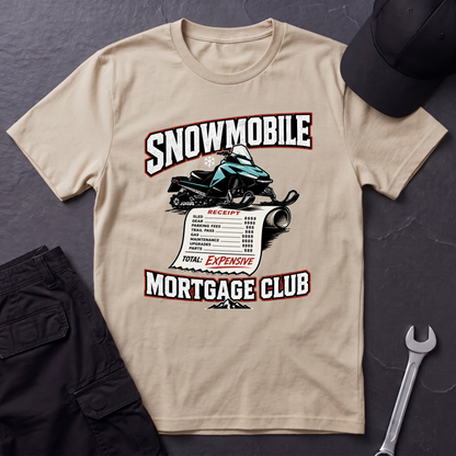 Snowmobile Mortgage Club  T-Shirt
