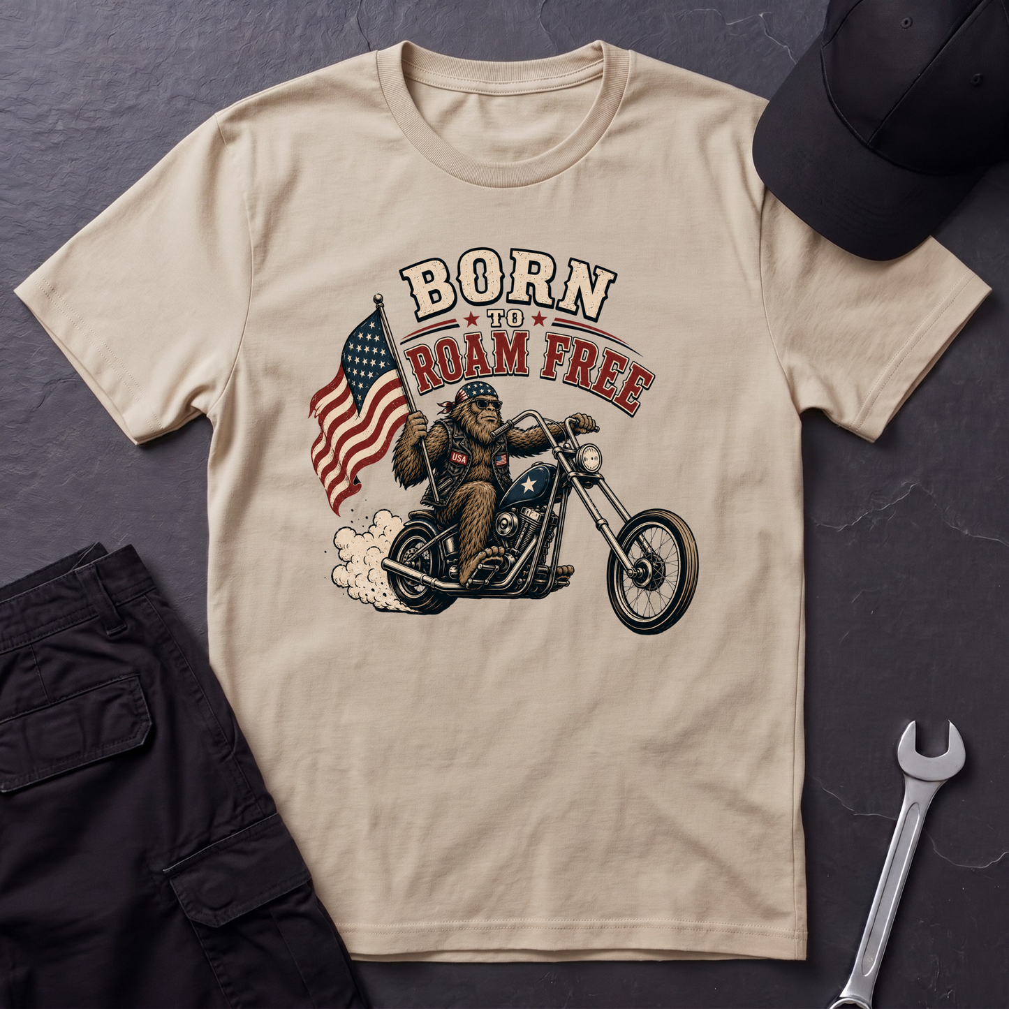 Born To Roam Free   T-Shirt